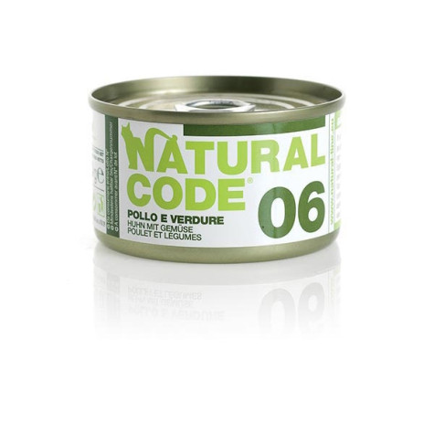 NATURAL CODE - 06 Huhn und Gemüse 85 gr.
