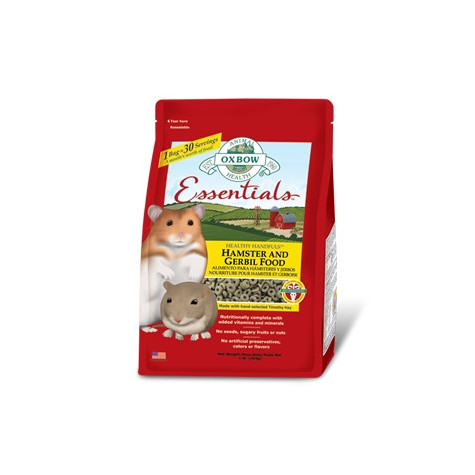 OXBOW ANIMAL HEALTH Essentials Futter für Hamster und Rennmaus 450 gr.