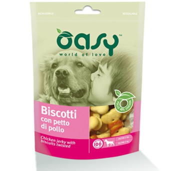 OASY Snack Biscuits with Chicken Breast 100 gr.