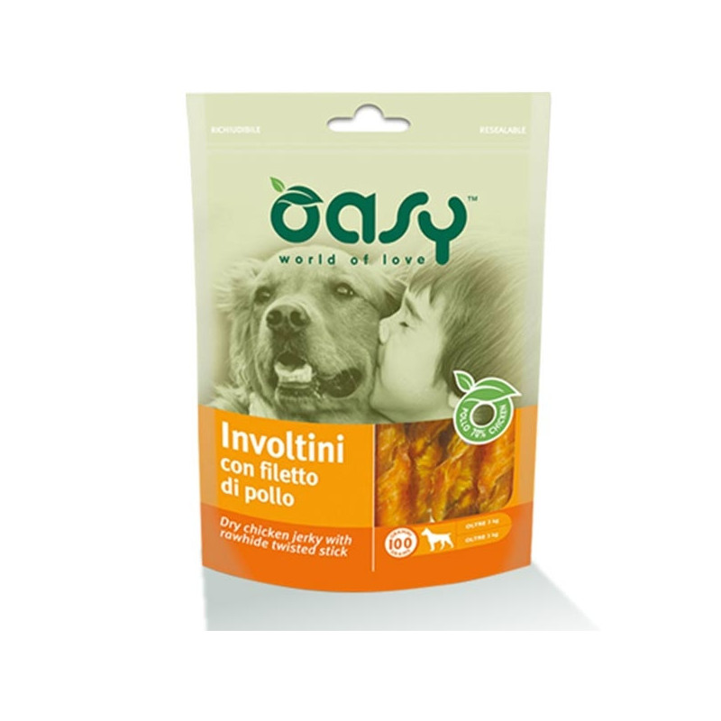 OASY Snack Legs with Chicken Breast 100 gr.