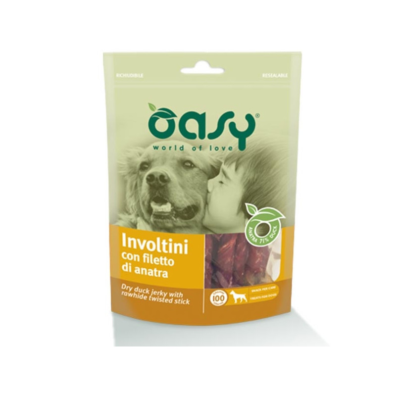 OASY Snack Rolls with duck fillet 100 gr.