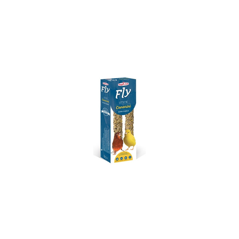 RAGGIO DI SOLE Fly Stick Cocorite Esotici Uova e Miele 8 pz.