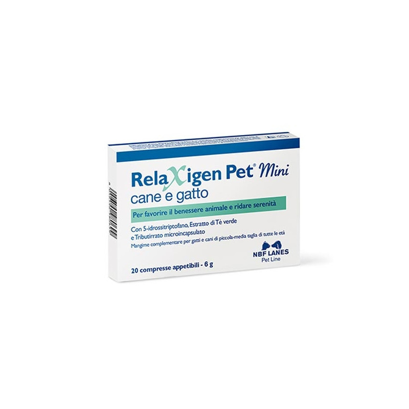 NBF Lanes - Relaxigen Pet Mini 20 cpr.(cane e gatto)