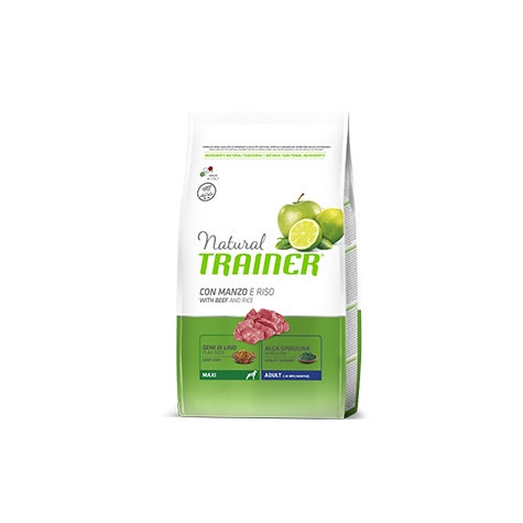 TRAINER Natural Adult Maxi mit Rindfleisch und Reis 12 kg.