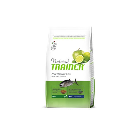 TRAINER Natural Adult Maxi with Tuna and Rice 12 kg.