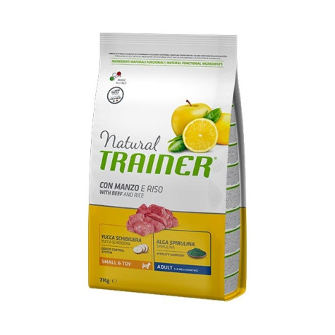 TRAINER Natural Adult Small & Toy mit Rind und Reis 800 gr.