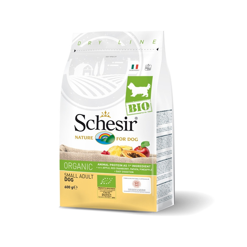 SCHESIR Bio Organic Adult Small Pollo 600 gr. SCHESIR Bio Organic Adult Small Pollo 600 gr.
