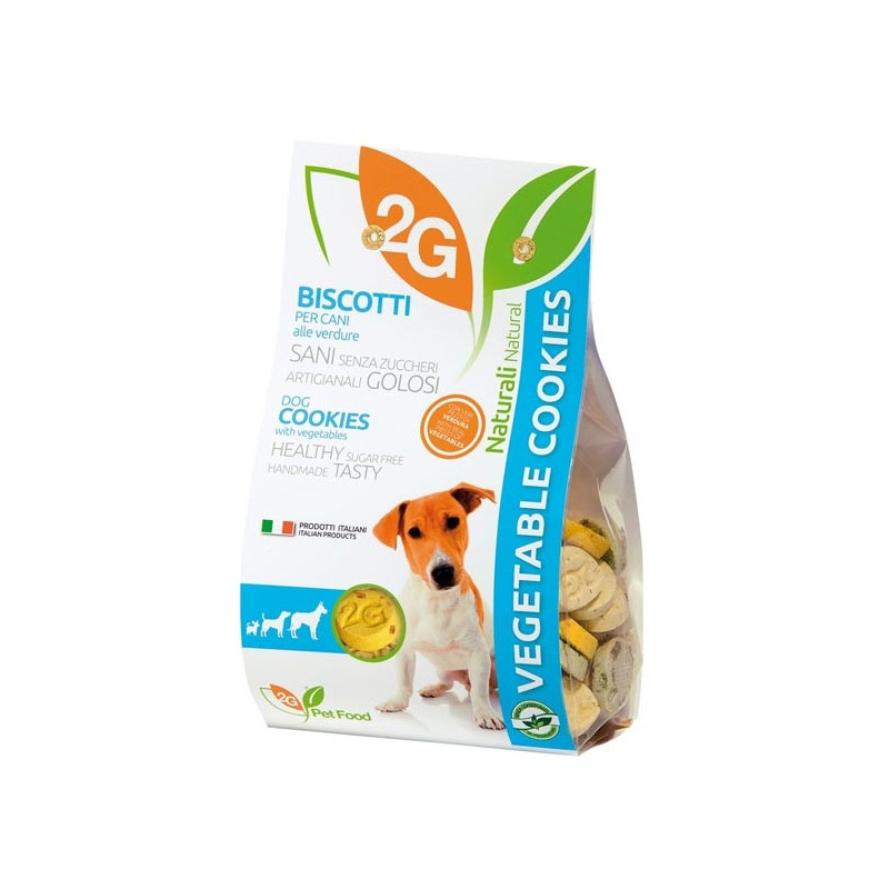 2G PET FOOD GUIDOLIN GIANNI Cookies alle Verdure 350 gr.