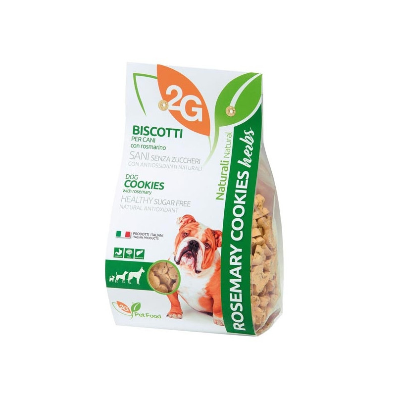 2G PET FOOD GUIDOLIN GIANNI Kekse mit Rosmarin 350 gr.