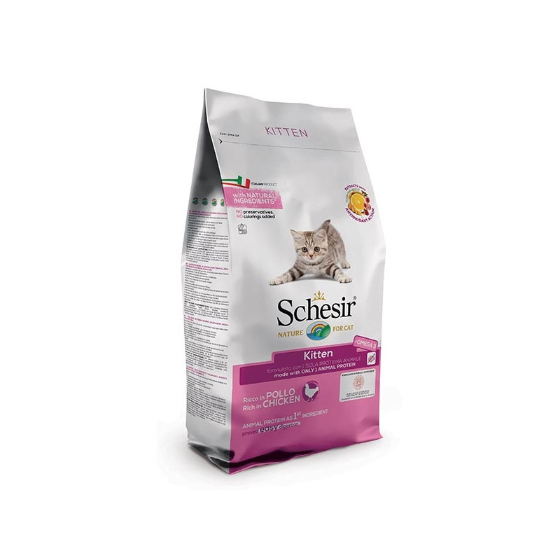 SCHESIR Dry Line Kitten with Chicken 400 gr.