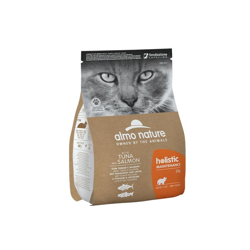ALMO NATURE Ganzheitliche Pflege mit Thunfisch und Lachs 12 kg.