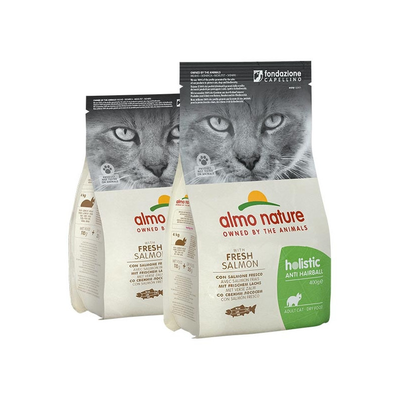ALMO NATURE PFC Holistic Anti Hairball Trockener Lachs und Kartoffeln 2 kg. ALMO NATURE PFC Holistic Anti Hairball Trockener Lachs und Kartoffeln 2 kg.