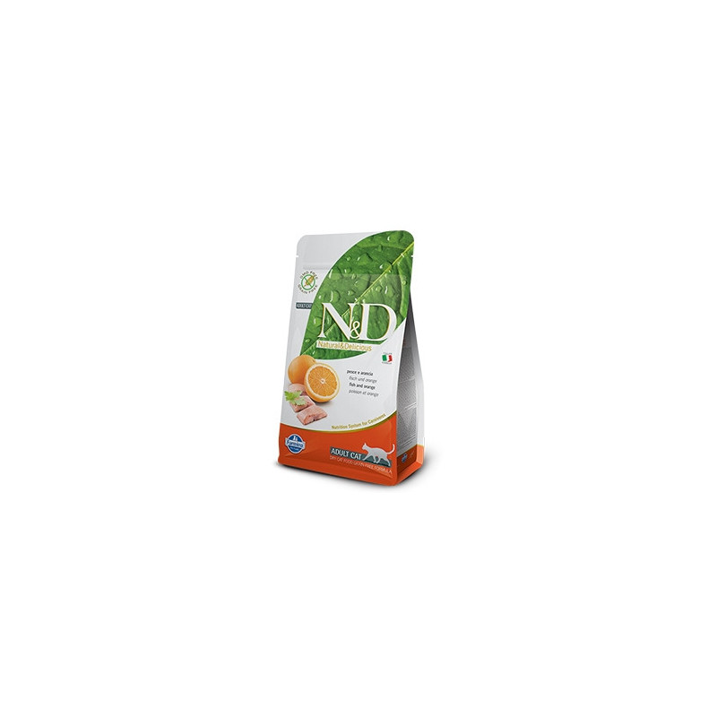 FARMINA N&D Grain Free Adult with Fish and Orange 10 kg.