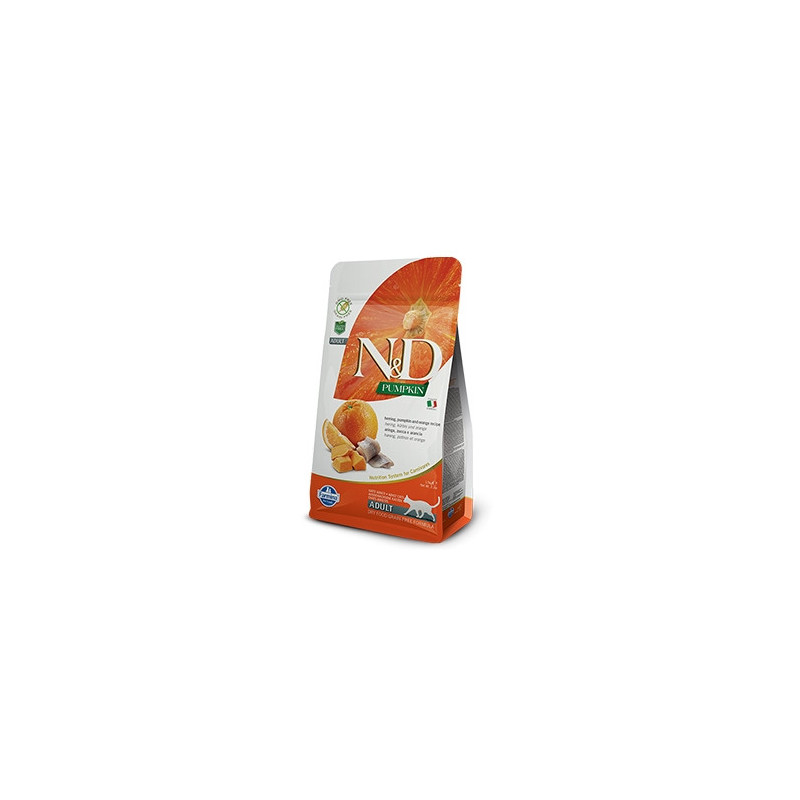 FARMINA N&D Aringa, Zucca & Arancia Grain Free 300 gr.