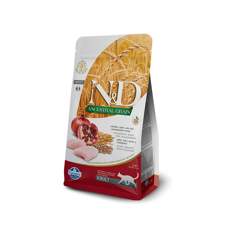 FARMINA N&D Low Ancestral Grain Adult mit Huhn und Granatapfel 300 gr.
