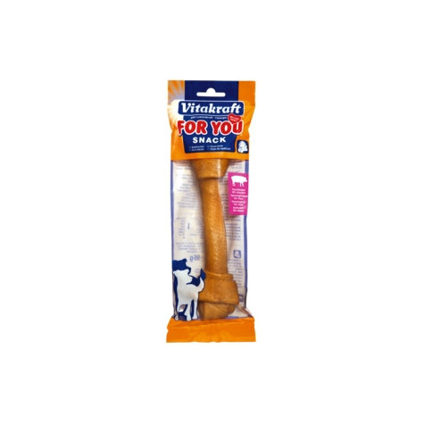 VITAKRAFT Osso in Pelle di Maiale Annodato (1 pz da 21 cm.) - 