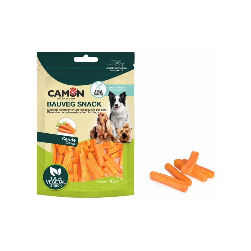 CAMON Bauveg Snack Carotine Crispy 40 gr.