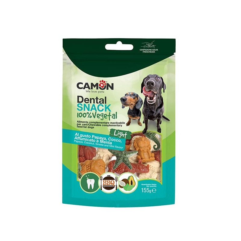 CAMON Snack AnimalVeg 4 Gusti Taglia S 155 gr.
