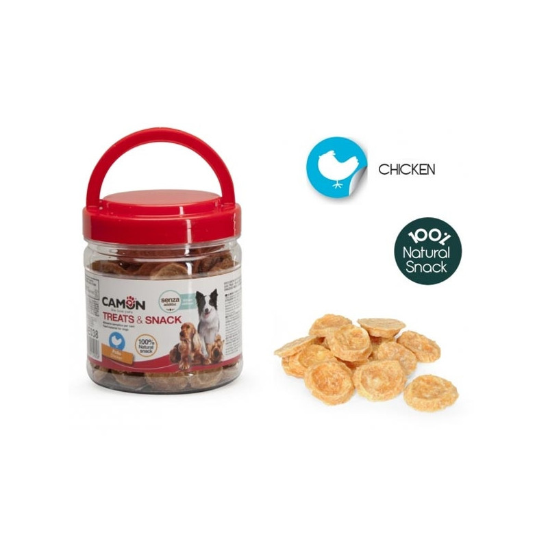 CAMON Snack 100% Natürliche Chicken Nuggets 200 gr. CAMON Snack 100% Natürliche Chicken Nuggets 200 gr.