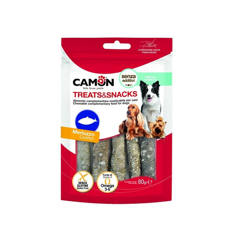 CAMON Snack Roll vom Kabeljau 80 gr.