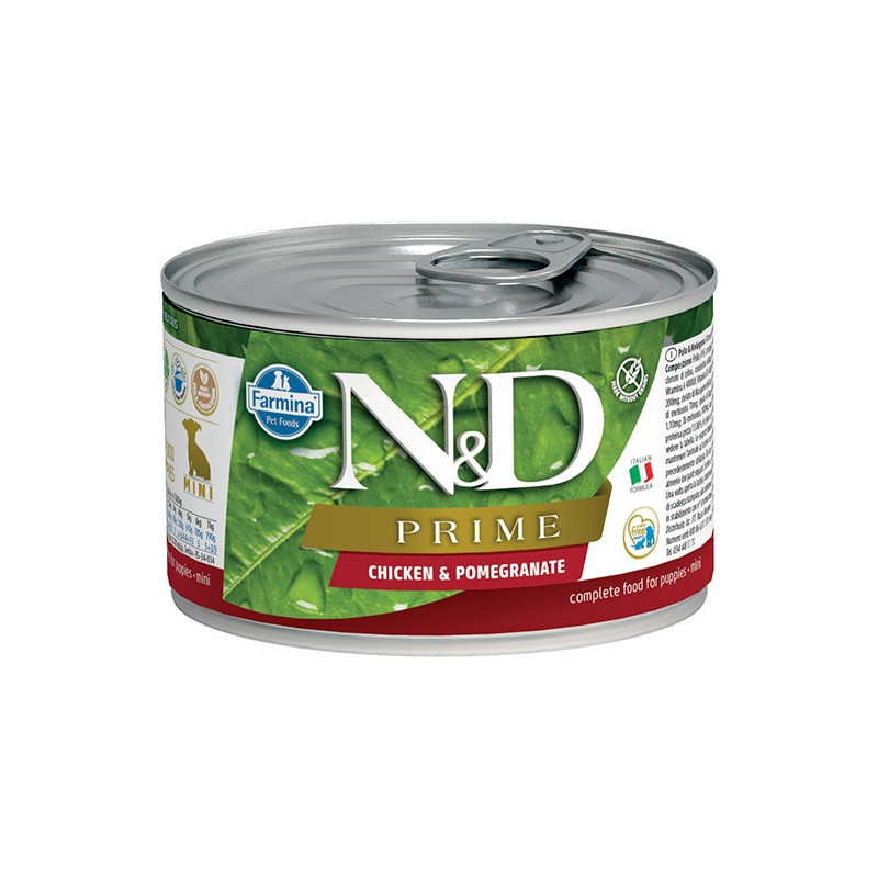 FARMINA N&D PRIME Puppy Mini con Pollo e Melograno 140 gr.