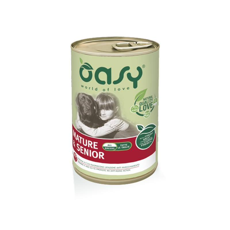 OASY Patè Mature & Senior 400 gr. OASY Patè Mature & Senior 400 gr.
