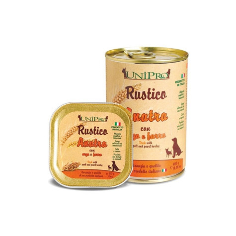 UNIPRO Rustikale Ente mit Gerste und Dinkel 400 gr.