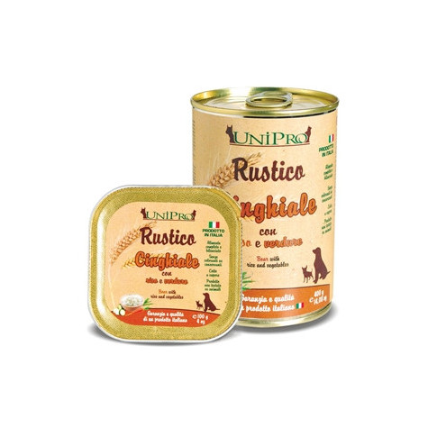 UNIPRO Rustic Wild Boar with Rice and Vegetables 100 gr.