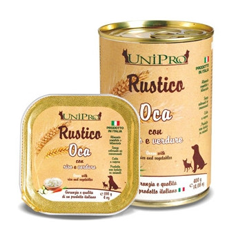 UNIPRO Rustic Goose with Rice and Vegetables 100 gr.