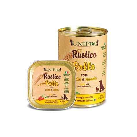 UNIPRO Rustico Pollo con Pasta e Carote 400 gr. - 