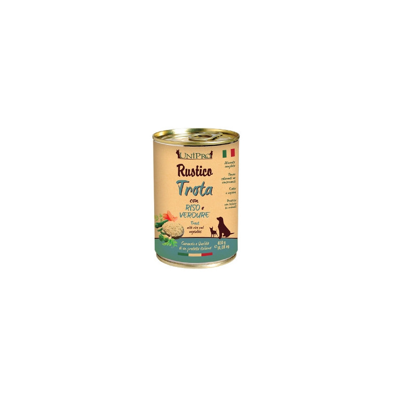 UNIPRO Rustico Trota con Riso e Verdure 400 gr.