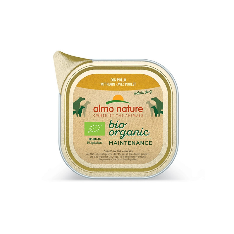 ALMO NATURE Tagesmenü Bio mit Huhn 300 gr.