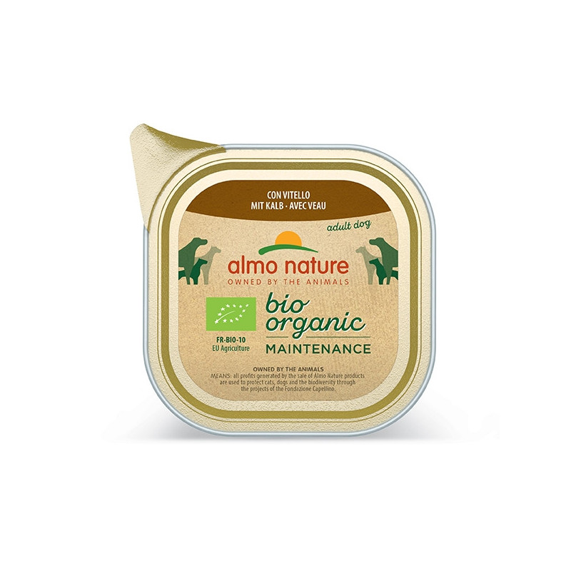 ALMO NATURE Tagesmenü Bio mit Kalbfleisch 100 gr.