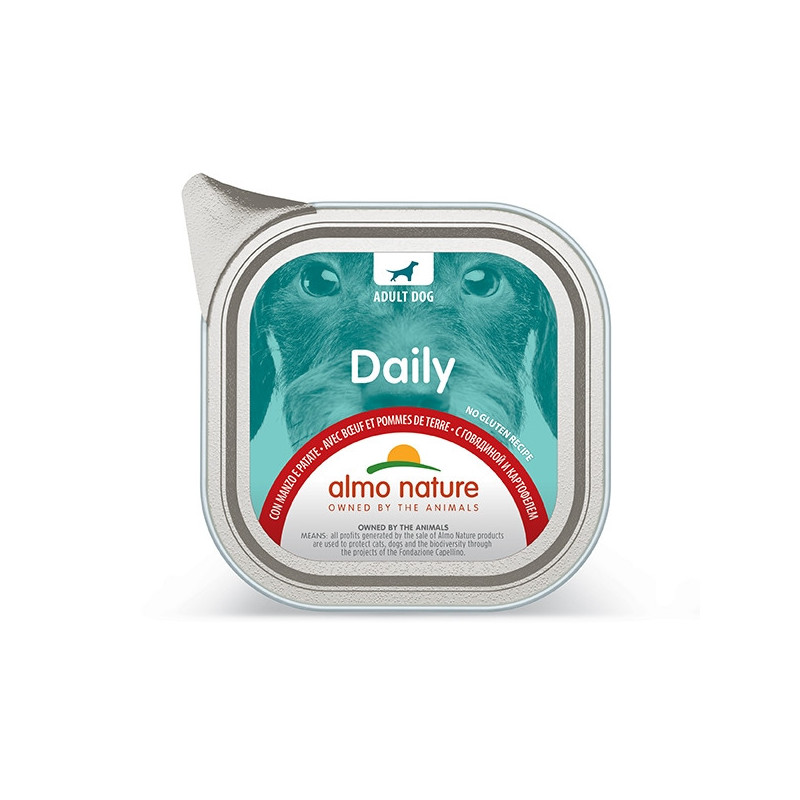 ALMO NATURE Daily Menu con Manzo e Patate 100 gr.