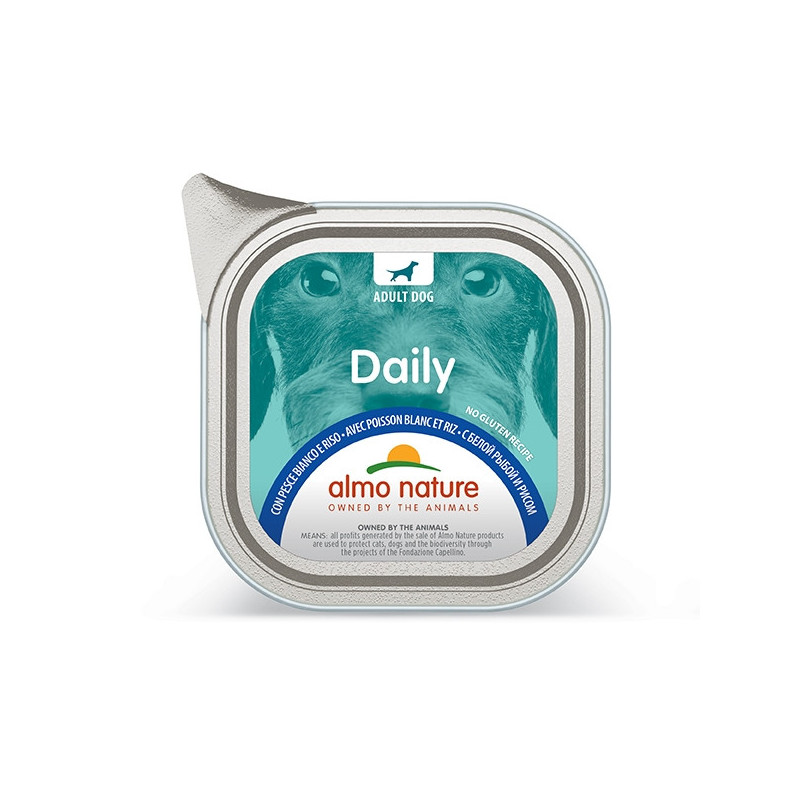 ALMO NATURE Daily Menu con Pesce Bianco e Riso 100 gr.