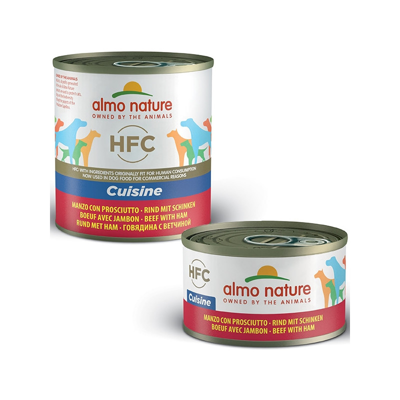 ALMO NATURE HFC Cuisine Manzo e Prosciutto 280 gr.