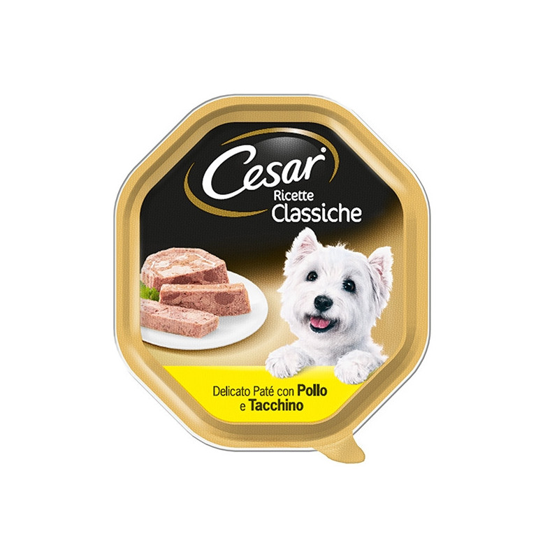 CESAR Ricette Classiche Pollo e Tacchino 150 gr.