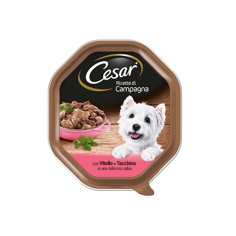 CESAR Country Recipes Veal and Turkey 150 gr.