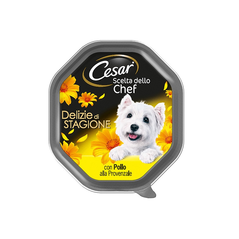CESAR Chef's Choice Seasonal Delights with Provencal Chicken 150 gr.