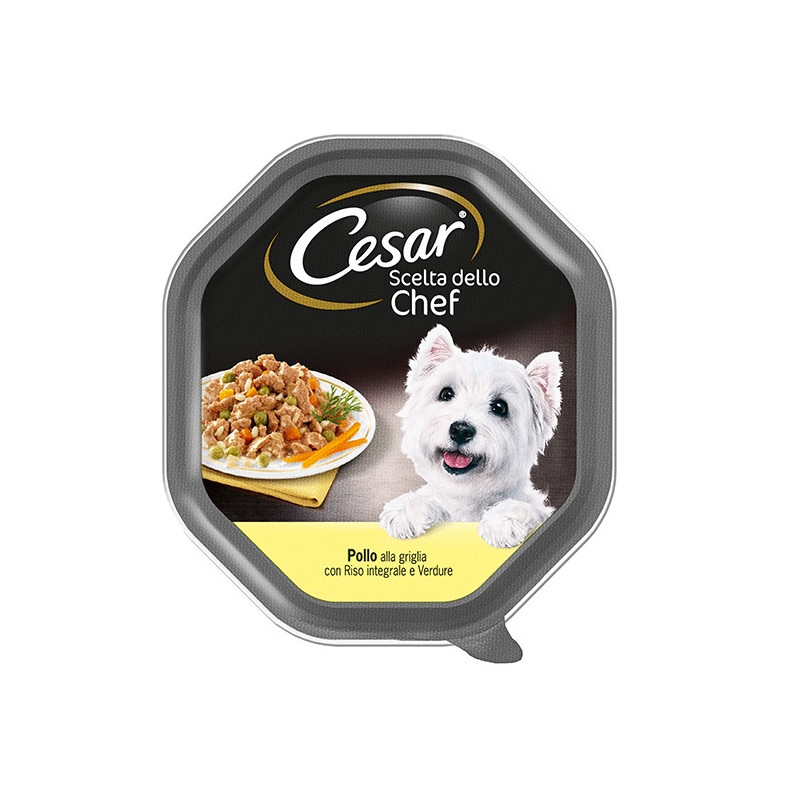 CESAR Scelta dello Chef Pollo alla Griglia, Riso Integrale e Verdure 150 gr.