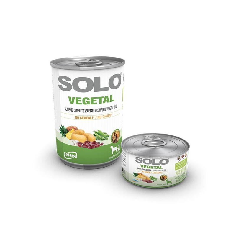 DRN Solo Vegetal Wet Food Medium & Maxi 400 gr.