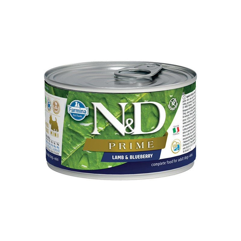 FARMINA N&D PRIME Mini with Lamb and Blueberries 140 gr.