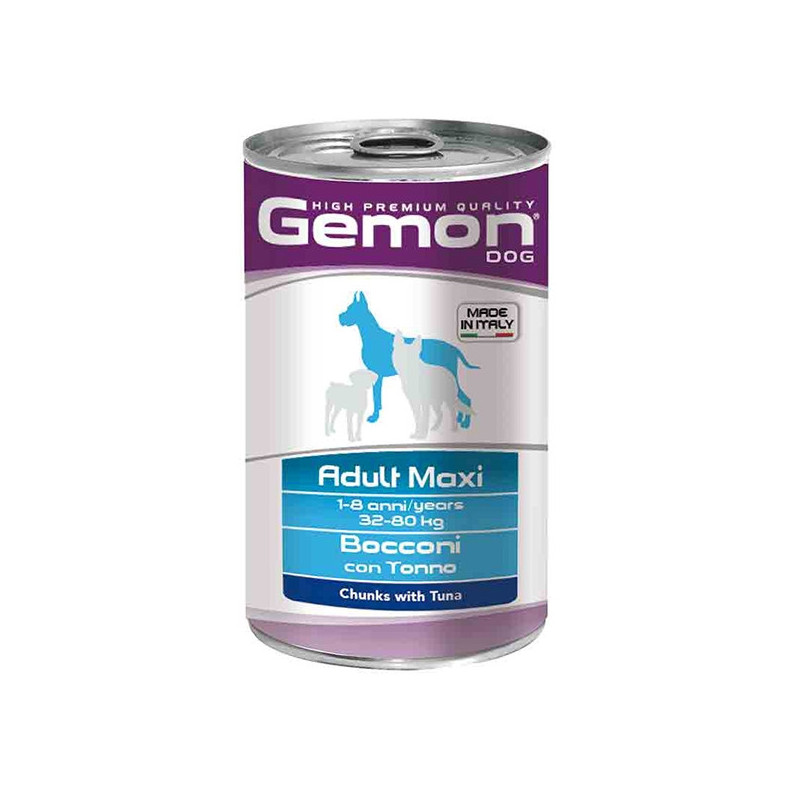 GEMON Adult Maxi Bocconi with Tuna 1.25 kg.