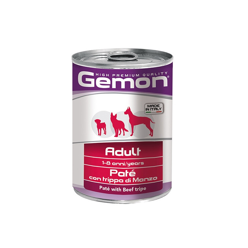GEMON Cane Adult Paté con Trippa di Manzo 400 gr.